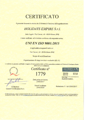 Certificazione ISO 9001
